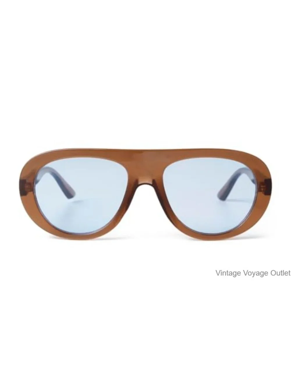 Retro Oversized Aviator Sunglasses Vintage Pilot UV Protection Unisex Shades
